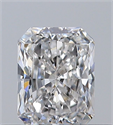 Natural Diamond 0.33 Carats, Radiant with  Cut, G Color, VVS2 Clarity and Certified by GIA