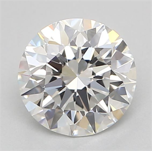 Foto Diamante Natural 0.51 quilates, Redondo , Color F, claridad VVS1 y certificado GIA de