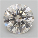 Diamante Natural 0.50 quilates, Redondo , Color J, claridad IF y certificado GIA