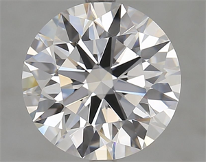 Picture of Lab Grown Diamond 4.28 Carats, Round with Excellent Cut, D Color, VVS1 Clarity and Certified by GIA