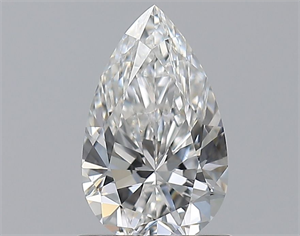 Foto Diamante Natural 0.79 quilates, De pera , Color F, claridad VVS1 y certificado GIA de