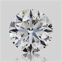 Natural Diamond 0.70 Carats, Round with Very Good Cut, G Color, VS2 Clarity and Certified by GIA