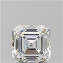 Diamante Natural 2.01 quilates, Asscher , Color H, claridad VS1 y certificado GIA