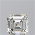 Natural Diamond 3.20 Carats, Asscher with  Cut, I Color, VS1 Clarity and Certified by GIA