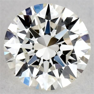 Foto Diamante Natural 0.42 quilates, Redondo , Color I, claridad VVS1 y certificado GIA de