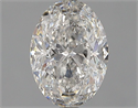 Diamante Natural 1.20 quilates, Ovalado , Color F, claridad I1 y certificado GIA