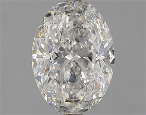 Foto Diamante Natural 1.20 quilates, Ovalado , Color F, claridad I1 y certificado GIA de