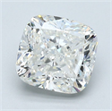 Natural Diamond 1.86 Carats, Cushion with  Cut, I Color, VS2 Clarity and Certified by GIA