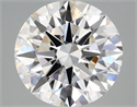 Lab Grown Diamond 3.09 Carats, Round with Ideal Cut, E Color, VS1 Clarity and Certified by IGI