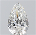 Natural Diamond 1.20 Carats, Pear with  Cut, G Color, SI2 Clarity and Certified by GIA