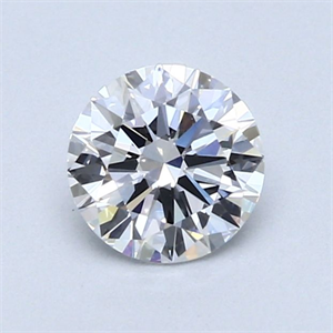 Foto Diamante Natural 0.71 quilates, Redondo , Color D, claridad VVS1 y certificado GIA de