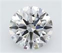 Del inventario de diamantes de laboratorio, 0.86 quilates, Redondo , Color D, claridad FL y certificado GIA