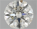 Diamante Natural 0.75 quilates, Redondo , Color K, claridad VS1 y certificado IGI