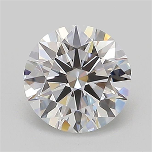 Picture of Lab Grown Diamond 1.06 Carats, Round with Ideal Cut, D Color, VS1 Clarity and Certified by IGI