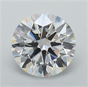 Del inventario de diamantes de laboratorio, 1.18 quilates, Redondo , Color E, claridad VVS2 y certificado IGI