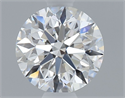 Natural Diamond 0.70 Carats, Round with Very Good Cut, E Color, VS1 Clarity and Certified by GIA