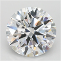 Del inventario de diamantes de laboratorio, 2.68 quilates, Redondo , Color D, claridad IF y certificado IGI