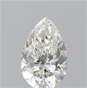 Natural Diamond 0.75 Carats, Pear with  Cut, K Color, VVS2 Clarity and Certified by GIA