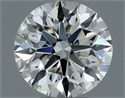 Diamante Natural 0.50 quilates, Redondo , Color H, claridad VVS1 y certificado IGI