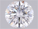 Del inventario de diamantes de laboratorio, 0.71 quilates, Redondo , Color D, claridad VVS2 y certificado IGI