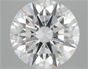 Lab Grown Diamond 7.01 Carats, Round with Ideal Cut, F Color, VVS2 Clarity and Certified by IGI