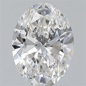 Foto Diamante Natural 0.90 quilates, Ovalado , Color E, claridad VS1 y certificado GIA de