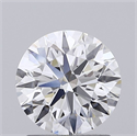 Lab Grown Diamond 1.54 Carats, Round with Excellent Cut, D Color, VS1 Clarity and Certified by IGI