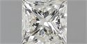 Natural Diamond 1.00 Carats, Princess with  Cut, K Color, VVS2 Clarity and Certified by GIA