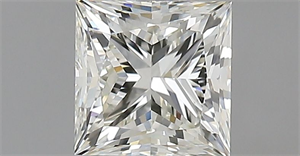 Picture of Natural Diamond 1.00 Carats, Princess with  Cut, K Color, VVS2 Clarity and Certified by GIA