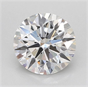 Lab Grown Diamond 1.53 Carats, Round with Ideal Cut, E Color, VVS2 Clarity and Certified by IGI