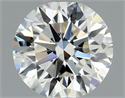 Natural Diamond 0.56 Carats, Round with Excellent Cut, J Color, VVS1 Clarity and Certified by GIA