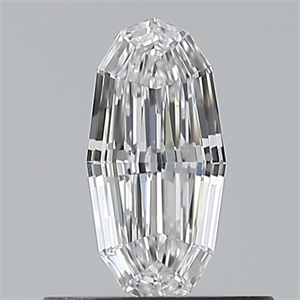 Picture of Natural Diamond 0.40 Carats, Oval with  Cut, D Color, VS2 Clarity and Certified by GIA