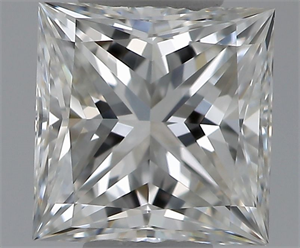 Foto Diamante Natural 0.50 quilates, Princesa , Color G, claridad VS2 y certificado GIA de