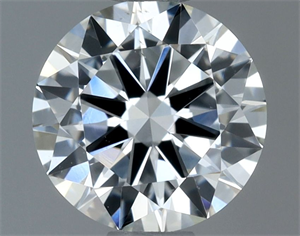 Picture of Natural Diamond 0.70 Carats, Round with Excellent Cut, G Color, VS2 Clarity and Certified by IGI