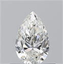 Diamante Natural 0.50 quilates, De pera , Color H, claridad VS2 y certificado GIA