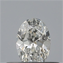 Diamante Natural 0.23 quilates, Ovalado , Color F, claridad VVS2 y certificado GIA