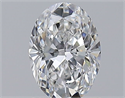 Natural Diamond 1.01 Carats, Oval with  Cut, E Color, VS1 Clarity and Certified by GIA