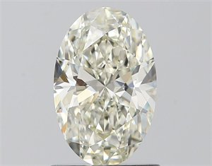 Picture of Natural Diamond 1.04 Carats, Oval with  Cut, K Color, IF Clarity and Certified by GIA