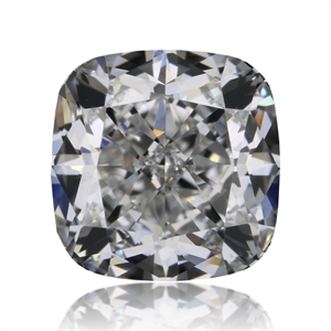 Picture of Natural Diamond 0.57 Carats, Cushion with  Cut, D Color, VVS2 Clarity and Certified by GIA