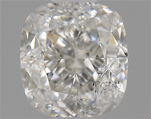 Picture of Natural Diamond 0.71 Carats, Cushion with  Cut, J Color, I1 Clarity and Certified by GIA
