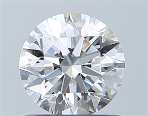 Picture of Natural Diamond 0.80 Carats, Round with Excellent Cut, D Color, SI1 Clarity and Certified by GIA