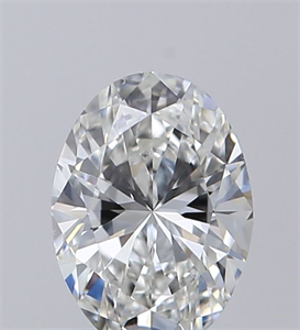Picture of Natural Diamond 0.50 Carats, Oval with  Cut, F Color, SI1 Clarity and Certified by GIA