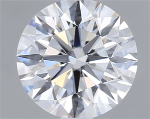 Picture of Lab Grown Diamond 1.09 Carats, Round with Ideal Cut, D Color, VVS2 Clarity and Certified by IGI