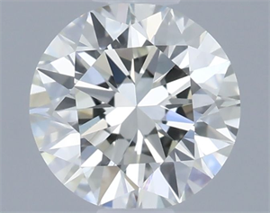 Picture of Natural Diamond 0.50 Carats, Round with Excellent Cut, H Color, VVS2 Clarity and Certified by IGI