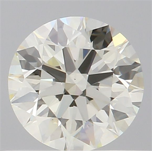 Foto Diamante Natural 0.53 quilates, Redondo , Color M, claridad VS1 y certificado GIA de