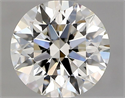 Natural Diamond 1.10 Carats, Round with Excellent Cut, J Color, VVS1 Clarity and Certified by GIA
