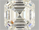 Natural Diamond 1.01 Carats, Asscher with  Cut, I Color, VVS1 Clarity and Certified by IGI