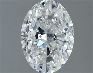 Picture of Natural Diamond 1.20 Carats, Oval with  Cut, F Color, SI1 Clarity and Certified by IGI