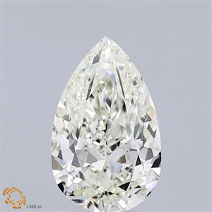 Picture of Natural Diamond 1.50 Carats, Pear with  Cut, J Color, SI1 Clarity and Certified by IGI