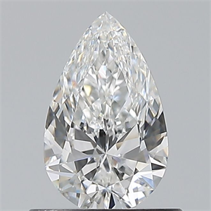 Picture of Natural Diamond 0.60 Carats, Pear with  Cut, F Color, VVS1 Clarity and Certified by GIA